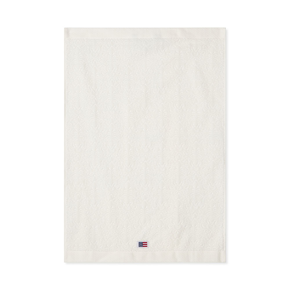 Lexington Velour Jacquard Ornament Handduk